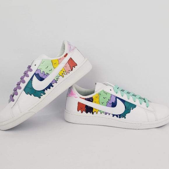 Nike Customs 'Colorful Drip' - Picture 2 of 5